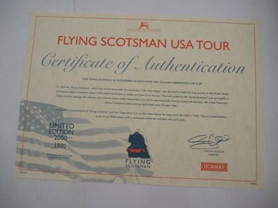 Lot 52 - A HORNBY OO gauge R2953 'Flying Scotsman USA...