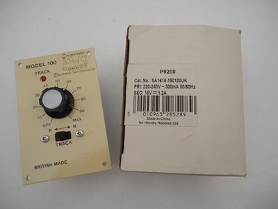 Lot 57 - A group of OO gauge model railway controllers...