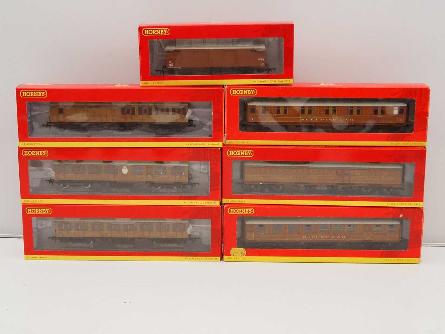 Lot 62 - A group of HORNBY OO gauge LNER passenger...