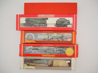 Lot 82 - A group of HORNBY mostly boxed OO gauge steam...