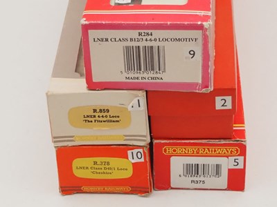 Lot 82 - A group of HORNBY mostly boxed OO gauge steam...