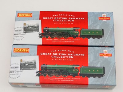 Lot 84 - A pair of HORNBY OO gauge R3073 class A1 steam...