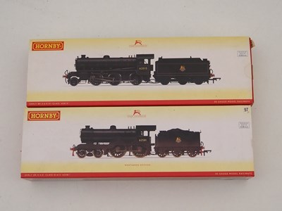Lot 87 - A pair of HORNBY OO gauge BR steam locomotives...