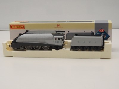 Lot 89 - A pair of HORNBY OO gauge class A4 steam...