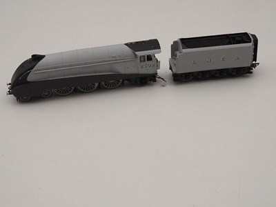 Lot 89 - A pair of HORNBY OO gauge class A4 steam...
