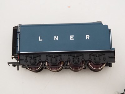 Lot 89 - A pair of HORNBY OO gauge class A4 steam...
