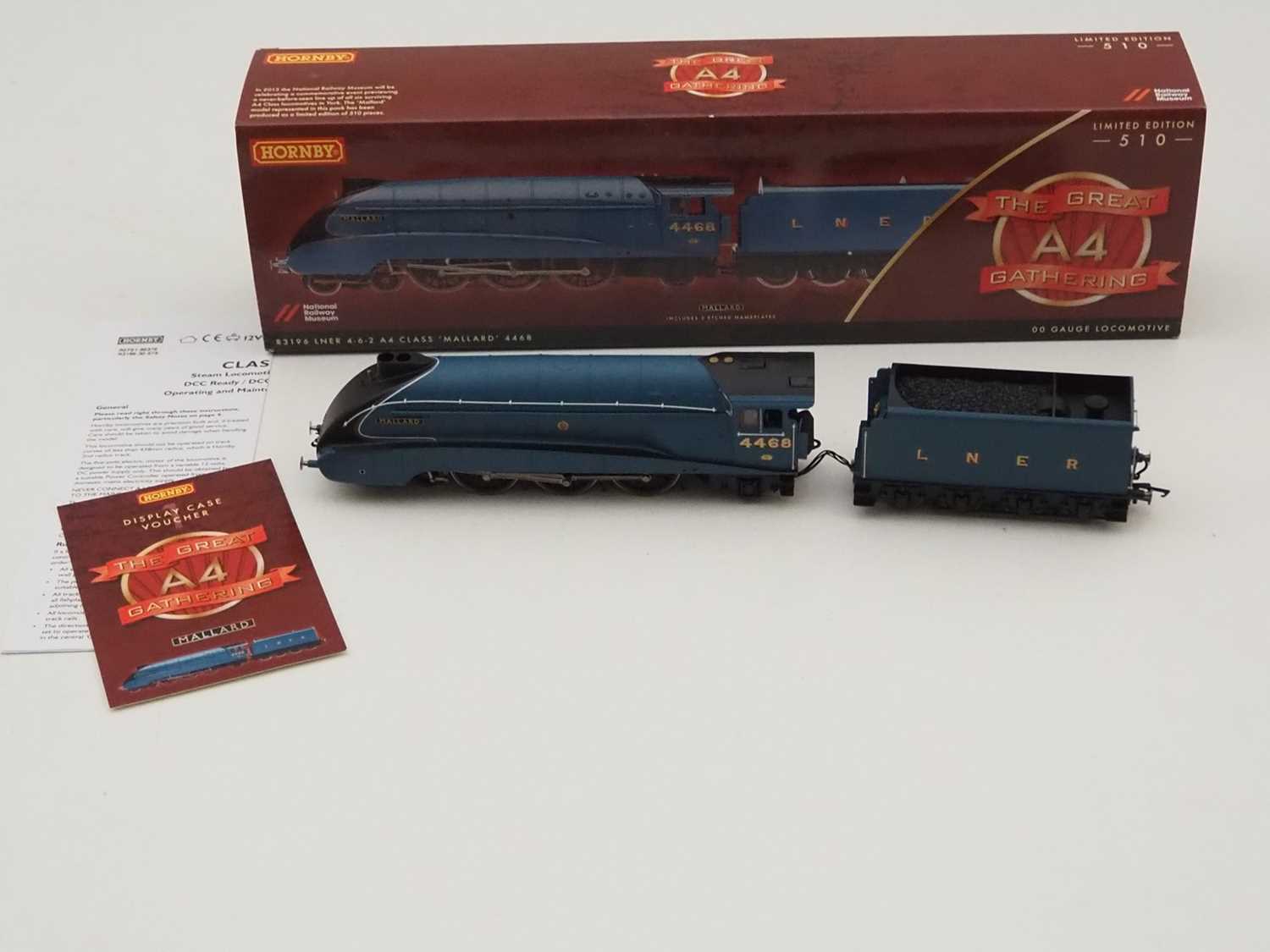 Lot 96 - A HORNBY OO gauge R3196 class A4 steam...