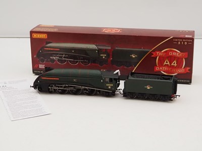 Lot 98 - A HORNBY OO gauge R3198 class A4 steam...