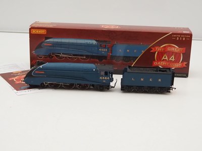 Lot 99 - A HORNBY OO gauge R3199 class A4 steam...