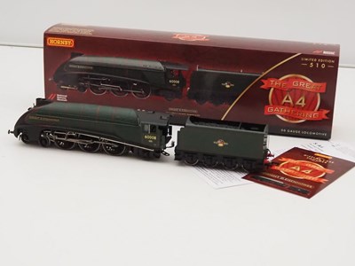 Lot 100 - A HORNBY OO gauge R3200 class A4 steam...