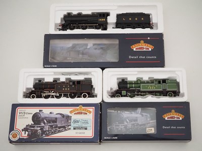 Lot 102 - A group of BACHMANN OO gauge LNER steam...