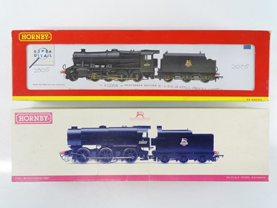 Lot 316 - A pair of HORNBY steam locomotives comprising...