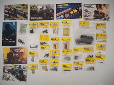 Lot 123 - WRENN OO gauge brochures and original bagged...