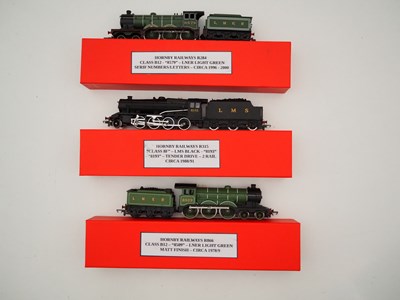 Lot 124 - HORNBY OO gauge unboxed steam locomotives in...
