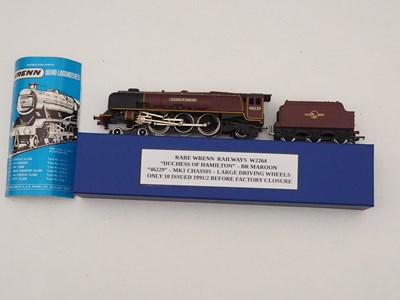 Lot 128 - A WRENN W2264 OO gauge Duchess Class steam...