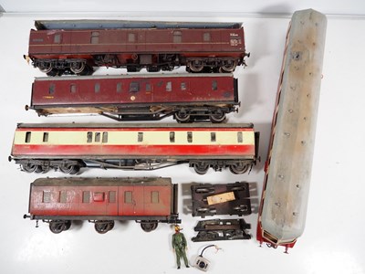 Lot 156 - Gauge 1 kitbuilt rolling stock by unknown...