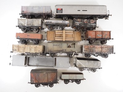Lot 161 - Gauge 1 - group of mostly British Outline...
