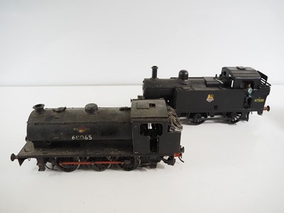 Lot 171 - Pair of kitbuilt Gauge 1 British Outline steam...