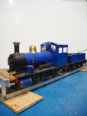 Lot 181 - A 3.5 inch gauge scratchbuilt 0-6-0 steam...