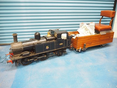 Lot 183 - A 7.25 inch gauge DART kitbuilt coal fired...