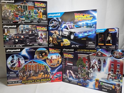 Lot 184 - PLAYMOBIL - A group of 'Back to the Future'...