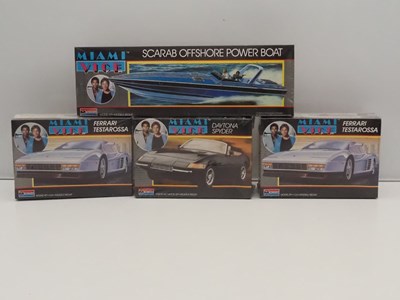 Lot 192 - A grouo of MONOGRAM fatory sealed Miami Vice...