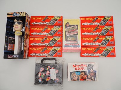 Lot 195 - A mixed TV/music/car themed group comprising a...