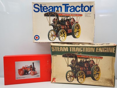 Lot 205 - A group of unbuilt Traction Engine kits...