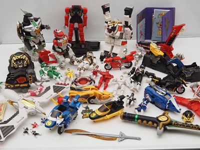 Lot 213 - A large quantity of unboxed BANDAI Power...