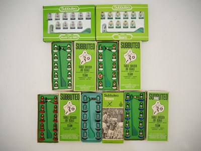 Lot 215 - SUBBUTEO - A selection of vintage boxed teams...