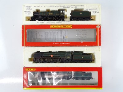 Lot 317 - A pair of HORNBY steam locomotives comprising...