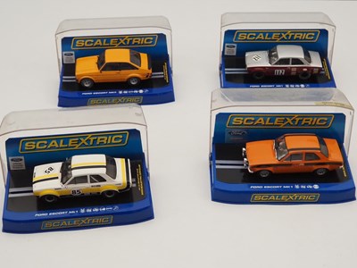 Lot 234 - SCALEXTRIC - 1:32 scale slot cars all Ford...