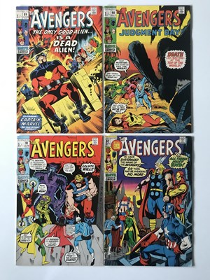 Lot 48 - AVENGERS # 89, 90, 91, 92 (Group of 4) - (1971...