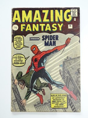 Lot 482 - AMAZING FANTASY #15 (1962 - MARVEL) (Pence...