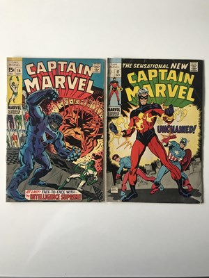 Lot 49 - CAPTAIN MARVEL # 16 & 17 (Group of 2) - (1971 -...