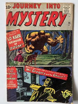 Lot 5 - JOURNEY INTO MYSTERY # 75 - (1961 - MARVEL -...