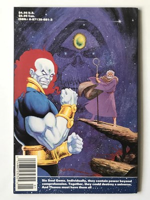 Lot 51 - THANOS QUEST # 1 (1990 - MARVEL - Cents Copy) -...