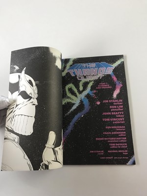 Lot 51 - THANOS QUEST # 1 (1990 - MARVEL - Cents Copy) -...