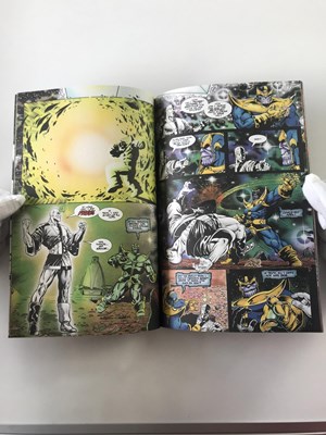 Lot 51 - THANOS QUEST # 1 (1990 - MARVEL - Cents Copy) -...