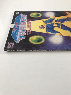 Lot 51 - THANOS QUEST # 1 (1990 - MARVEL - Cents Copy) -...