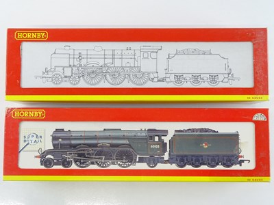 Lot 318 - A pair of HORNBY steam locomotives comprising...