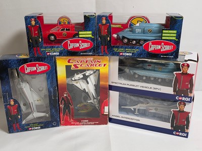 Lot 368 - CORGI - A group of diecast Gerry Anderson's...