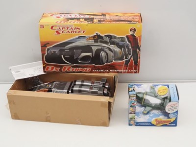 Lot 418 - CORGI diecast Thunderbird 2 and Thunderbird 4...
