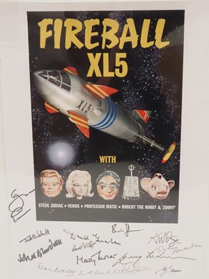 Lot 419 - GERRY ANDERSON 'Fireball XL5' colour print -...