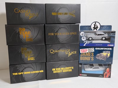 Lot 424 - A group of CORGI diecast James Bond vehicles...