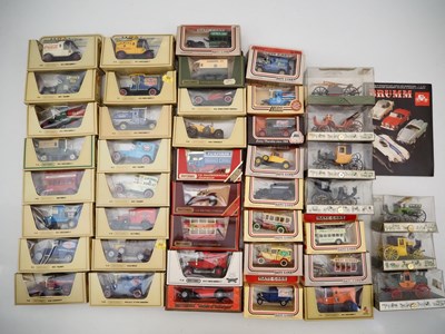 Lot 428 - A quantity of BRUMM diecast horse drawn...