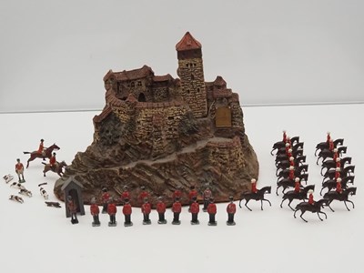 Lot 435 - A quantity of diecast foot and mounted...