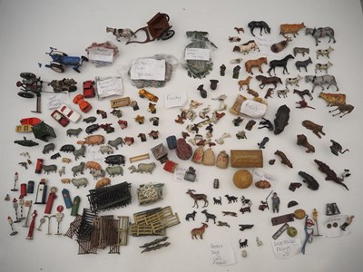 Lot 436 - A very large quantity of diecast figures, farm...