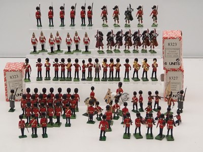 Lot 444 - A quantity of cast soldiers by BRITAINS and...