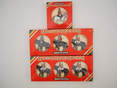 Lot 446 - BRITAINS - A group of boxed cast mounted...